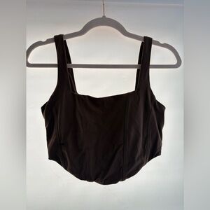 Dusty purple Women's Crop  workout Top